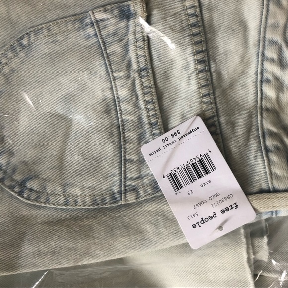 ✨ Free People ✨ NWT! High-Rise Flare Jeans - Picture 5 of 5